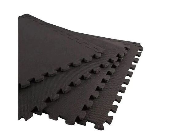 Коврик для фитнеса Toorx Interlocking 4 елементи 61х61х1,2 см Antracite (MAT-60) (931144), изображение 3 Коврик для фитнеса Toorx Interlocking 4 елементи 61х61х1,2 см Antracite (MAT-60) (931144), изображение 3