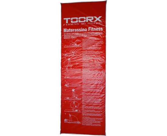 Коврик для фитнеса Toorx Padded Exercise 181х60х2,5 см з антиковзною поверхнею Blu/Rosso (MAT-GE) (931149), изображение 3 Коврик для фитнеса Toorx Padded Exercise 181х60х2,5 см з антиковзною поверхнею Blu/Rosso (MAT-GE) (931149), изображение 3