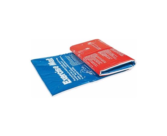 Килимок для фітнесу Toorx Padded Exercise 181х60х2,5 см з антиковзною поверхнею Blu/Rosso (MAT-GE) (931149)