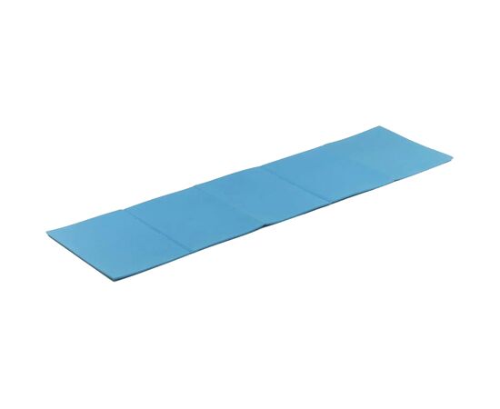 Килимок для фітнесу Toorx Foldable 5-section 175х50х0,8 см Azzurro (MAT-175) (931137)
