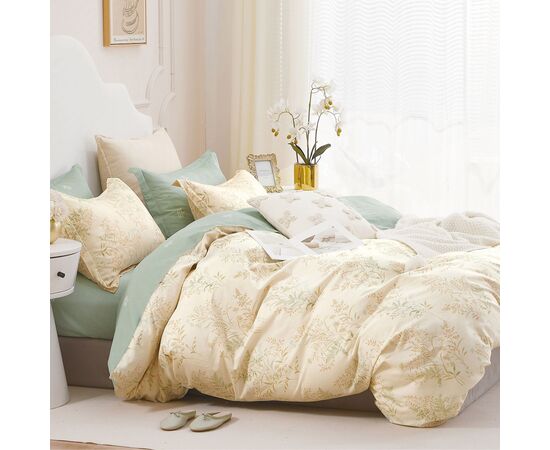 Постельное белье Home Line Степные травы Сатин Твил евро (183022), изображение 2