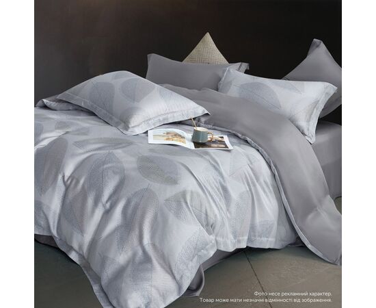 Постельное белье Home Line Сатин Тенсел Фоглие евро (187066), изображение 2