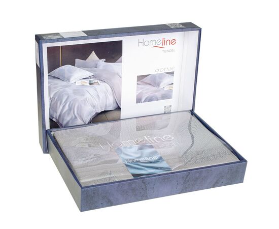 Постельное белье Home Line Сатин Тенсел Фоглие евро (187066)