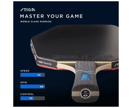 Ракетка для настольного тенниса Stiga Cybershape Future 3 Star FL (1213-0304-35) (931284), изображение 9 Ракетка для настольного тенниса Stiga Cybershape Future 3 Star FL (1213-0304-35) (931284), изображение 9