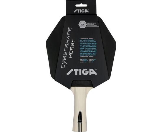 Ракетка для настольного тенниса Stiga Cybershape Hobby FL (1216-0106-35) (931289), изображение 3 Ракетка для настольного тенниса Stiga Cybershape Hobby FL (1216-0106-35) (931289), изображение 3
