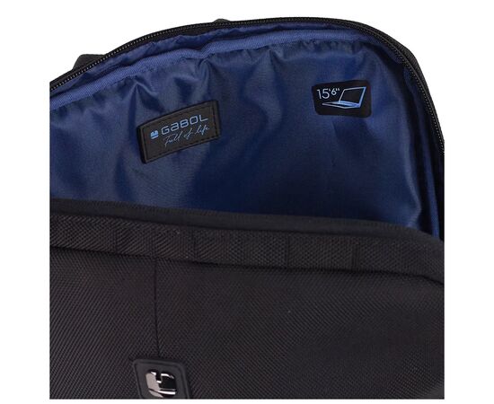 Рюкзак для ноутбука Gabol Backpack Intro 5,6L Black (412851-001) (930738), изображение 6 Рюкзак для ноутбука Gabol Backpack Intro 5,6L Black (412851-001) (930738), изображение 6