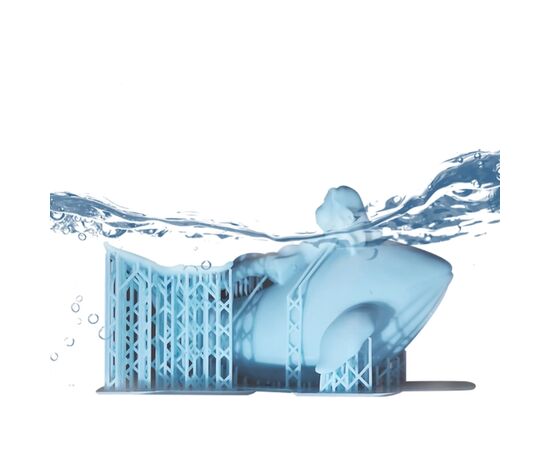 Фотополимерная смола Creality Resin, Water Washable Plus 1кг, gray (3302010041), изображение 3 Фотополимерная смола Creality Resin, Water Washable Plus 1кг, gray (3302010041), изображение 3