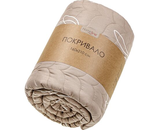 Покривало Home Line Belive стьобане (бежевий) 210х240 (183988)