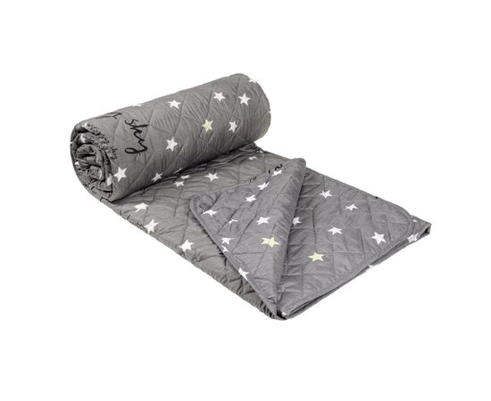 Покрывало Home Line стеганое Звезды двустороннее 210х240 (175895), изображение 2 Покрывало Home Line стеганое Звезды двустороннее 210х240 (175895), изображение 2