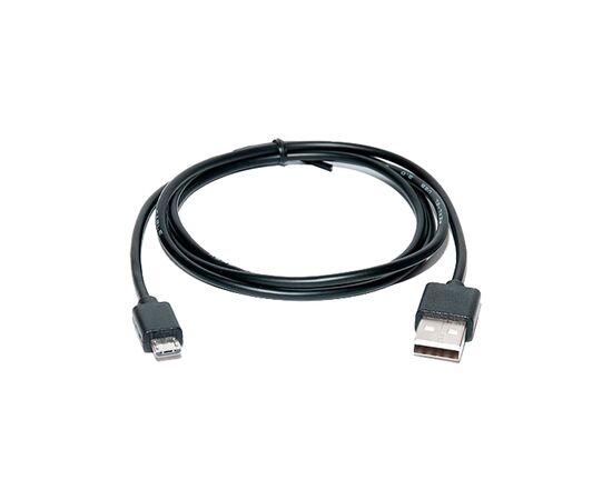 Дата кабель USB 2.0 AM to Micro 5P 0.6m Pro black REAL-EL (EL123500021)
