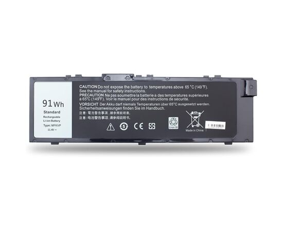 Акумулятор до ноутбука Dell Precision 7510 MFKVP, 7950mAh (91Wh), 6cell, 11.4V, Li-ion AlSoft (A71028)