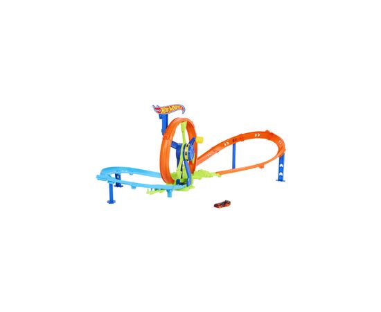 Автотрек Hot Wheels Stunt tracks Перегони на віражах (JBX65)