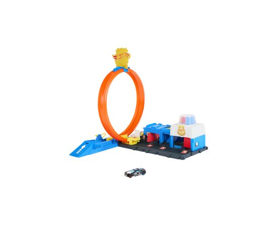 Автотрек Hot Wheels City Суперполіцейський відділок (JBM71), зображення 3 Автотрек Hot Wheels City Суперполіцейський відділок (JBM71), зображення 3