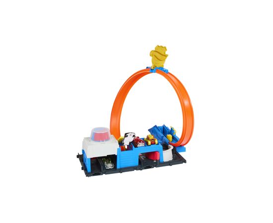 Автотрек Hot Wheels City Суперполіцейський відділок (JBM71), зображення 4 Автотрек Hot Wheels City Суперполіцейський відділок (JBM71), зображення 4