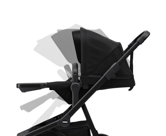 Коляска Thule Sleek Black on Black (TH 11000017), изображение 6 Коляска Thule Sleek Black on Black (TH 11000017), изображение 6