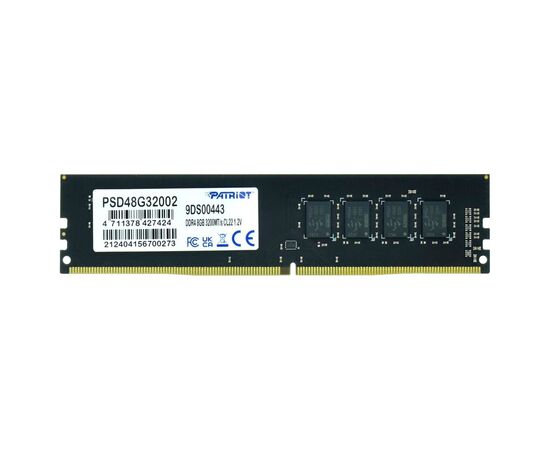 Модуль памяти для компьютера DDR4 8GB 3200 MHz Patriot (PSD48G32002)