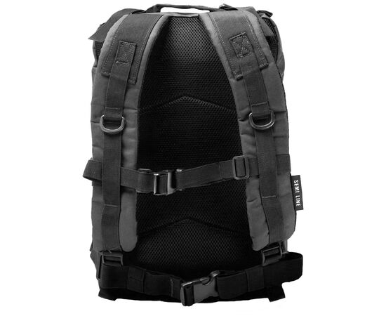 Рюкзак туристический Semi Line тактичний 38 Black (A3047-1), изображение 3 Рюкзак туристический Semi Line тактичний 38 Black (A3047-1), изображение 3