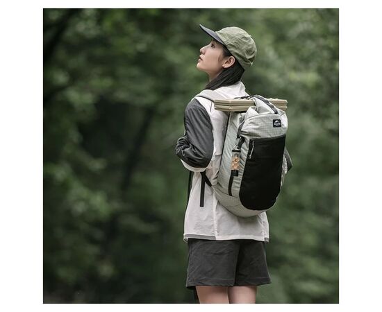 Рюкзак туристический Naturehike NH20BB206 20 л графіт в клітинку (6927595772751), изображение 3 Рюкзак туристический Naturehike NH20BB206 20 л графіт в клітинку (6927595772751), изображение 3