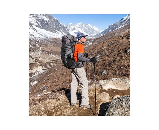 Рюкзак туристический Naturehike Rock NH19BP095 60+5 л графіт в клітинку (6927595761649), изображение 5 Рюкзак туристический Naturehike Rock NH19BP095 60+5 л графіт в клітинку (6927595761649), изображение 5