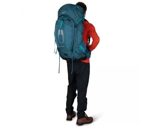 Рюкзак туристический Osprey Atmos AG 65 mythical green L/XL (009.2788), изображение 4 Рюкзак туристический Osprey Atmos AG 65 mythical green L/XL (009.2788), изображение 4