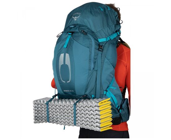 Рюкзак туристический Osprey Atmos AG 65 mythical green L/XL (009.2788), изображение 6 Рюкзак туристический Osprey Atmos AG 65 mythical green L/XL (009.2788), изображение 6