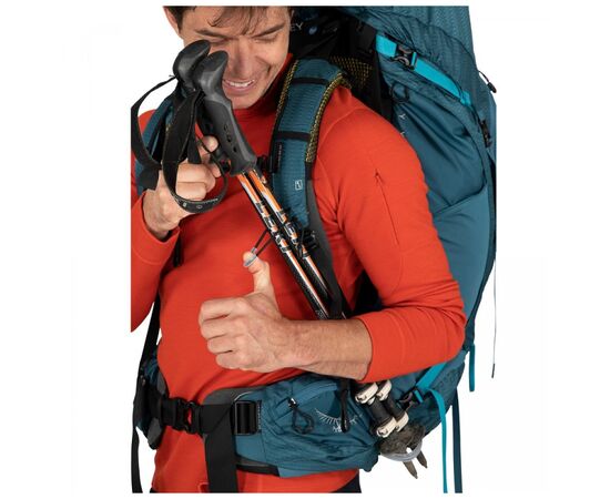 Рюкзак туристический Osprey Atmos AG 65 mythical green L/XL (009.2788), изображение 8 Рюкзак туристический Osprey Atmos AG 65 mythical green L/XL (009.2788), изображение 8