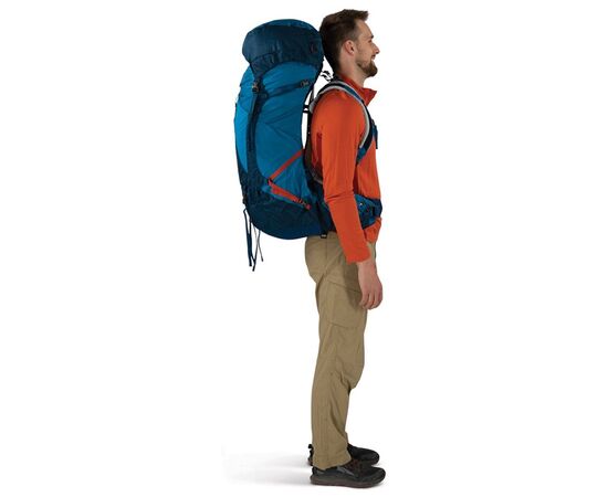 Рюкзак туристический Osprey Atmos AG LT 65 night shift/scoria blue S/M (009.3276), изображение 7 Рюкзак туристический Osprey Atmos AG LT 65 night shift/scoria blue S/M (009.3276), изображение 7