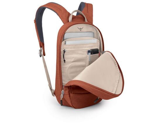 Рюкзак туристический Osprey Arcane Small Day porcelain orange heather - O/S - помаранчевий (009.001.0213), изображение 3 Рюкзак туристический Osprey Arcane Small Day porcelain orange heather - O/S - помаранчевий (009.001.0213), изображение 3