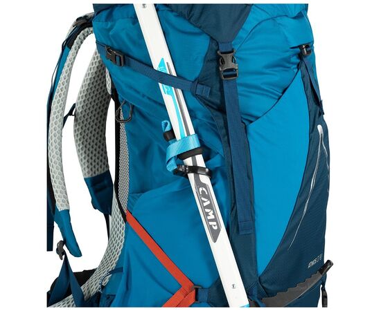 Рюкзак туристический Osprey Atmos AG LT 65 scenic valley/green peppercorn - S/M - зелений (009.3278), изображение 10 Рюкзак туристический Osprey Atmos AG LT 65 scenic valley/green peppercorn - S/M - зелений (009.3278), изображение 10