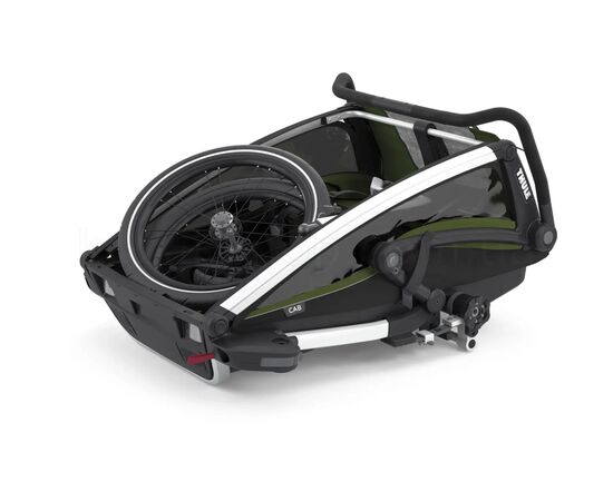 Коляска Thule Chariot Cab Double (Cypress Green) (TH 10204021), изображение 3 Коляска Thule Chariot Cab Double (Cypress Green) (TH 10204021), изображение 3