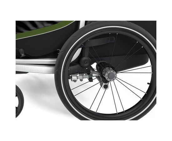 Коляска Thule Chariot Cab Double (Cypress Green) (TH 10204021), изображение 8 Коляска Thule Chariot Cab Double (Cypress Green) (TH 10204021), изображение 8