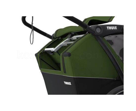 Коляска Thule Chariot Cab Double (Cypress Green) (TH 10204021), изображение 9 Коляска Thule Chariot Cab Double (Cypress Green) (TH 10204021), изображение 9