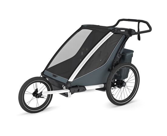Коляска Thule Chariot Cross 2 Double (Dark Slate) (TH 10201035), изображение 5 Коляска Thule Chariot Cross 2 Double (Dark Slate) (TH 10201035), изображение 5