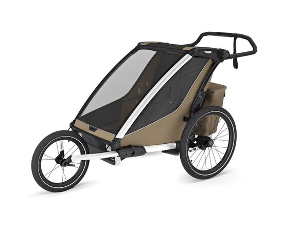 Коляска Thule Chariot Cross 2 Double (Faded Khaki) (TH 10201037), изображение 5 Коляска Thule Chariot Cross 2 Double (Faded Khaki) (TH 10201037), изображение 5