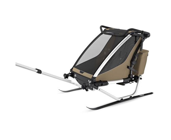 Коляска Thule Chariot Cross 2 Double (Faded Khaki) (TH 10201037), изображение 6 Коляска Thule Chariot Cross 2 Double (Faded Khaki) (TH 10201037), изображение 6