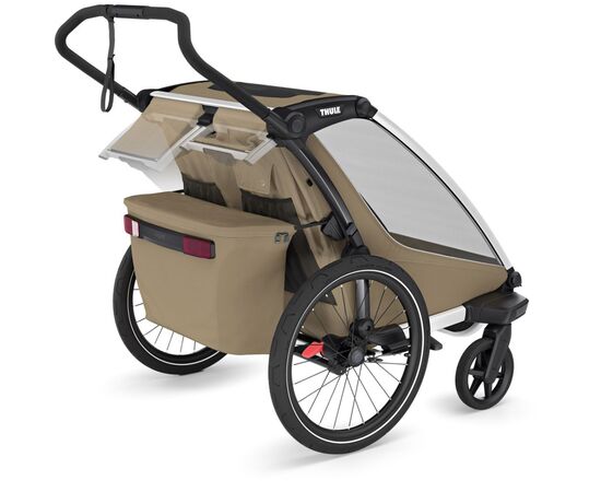 Коляска Thule Chariot Cross 2 Double (Faded Khaki) (TH 10201037), изображение 8 Коляска Thule Chariot Cross 2 Double (Faded Khaki) (TH 10201037), изображение 8
