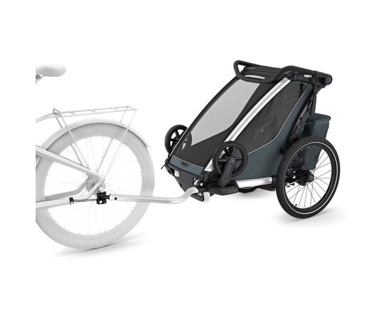 Коляска Thule Chariot Cross 2 Single (Dark Slate) (TH 10201034), изображение 2 Коляска Thule Chariot Cross 2 Single (Dark Slate) (TH 10201034), изображение 2
