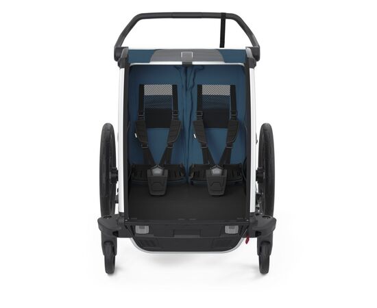 Коляска Thule Chariot Cross Double (Majolica Blue) (TH 10202023), зображення 4 Коляска Thule Chariot Cross Double (Majolica Blue) (TH 10202023), зображення 4