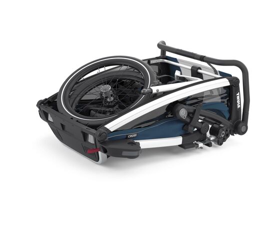 Коляска Thule Chariot Cross Double (Majolica Blue) (TH 10202023), зображення 5 Коляска Thule Chariot Cross Double (Majolica Blue) (TH 10202023), зображення 5