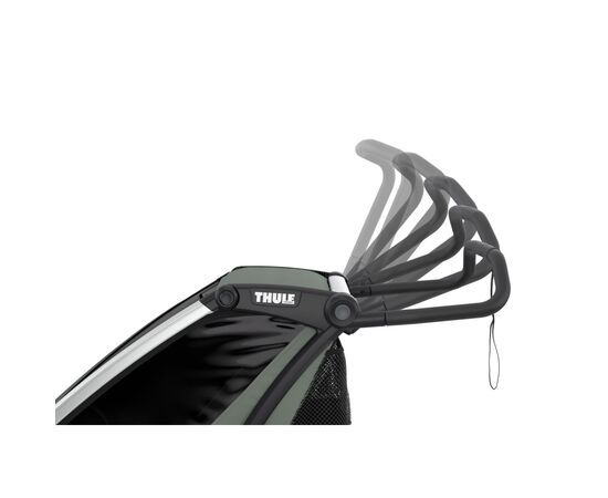 Коляска Thule Chariot Lite Double (Agave) (TH 10203022), изображение 9 Коляска Thule Chariot Lite Double (Agave) (TH 10203022), изображение 9