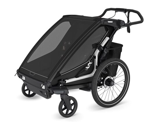 Коляска Thule Chariot Sport 2 Double (Black) (TH 10201031), изображение 3 Коляска Thule Chariot Sport 2 Double (Black) (TH 10201031), изображение 3