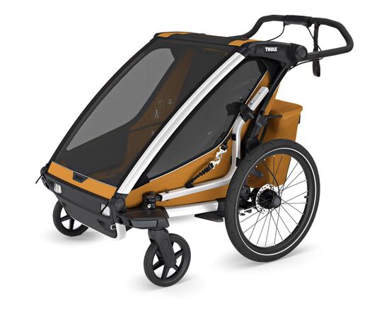 Коляска Thule Chariot Sport 2 Double (Natural Gold) (TH 10201033), изображение 3 Коляска Thule Chariot Sport 2 Double (Natural Gold) (TH 10201033), изображение 3
