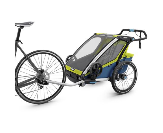 Коляска Thule Chariot Sport Double (Chartreuse-Mykonos) (TH 10201004), изображение 2 Коляска Thule Chariot Sport Double (Chartreuse-Mykonos) (TH 10201004), изображение 2