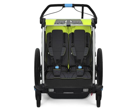 Коляска Thule Chariot Sport Double (Chartreuse-Mykonos) (TH 10201004), изображение 4 Коляска Thule Chariot Sport Double (Chartreuse-Mykonos) (TH 10201004), изображение 4