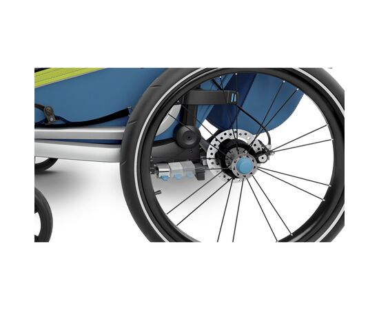 Коляска Thule Chariot Sport Double (Chartreuse-Mykonos) (TH 10201004), изображение 8 Коляска Thule Chariot Sport Double (Chartreuse-Mykonos) (TH 10201004), изображение 8
