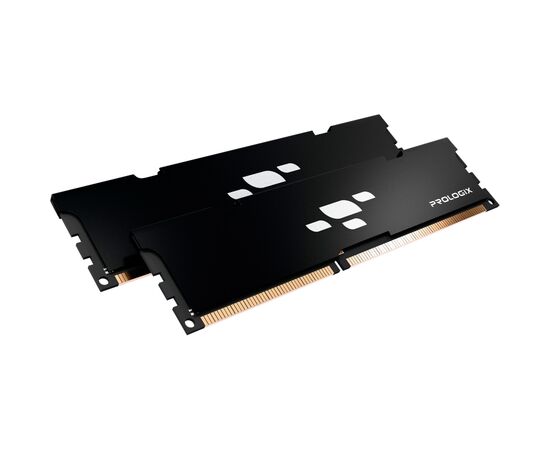 Модуль памяти для компьютера DDR4 32GB (2x16GB) 3600 MHz Black Prologix (PRO32GB3600B4K), изображение 4 Модуль памяти для компьютера DDR4 32GB (2x16GB) 3600 MHz Black Prologix (PRO32GB3600B4K), изображение 4