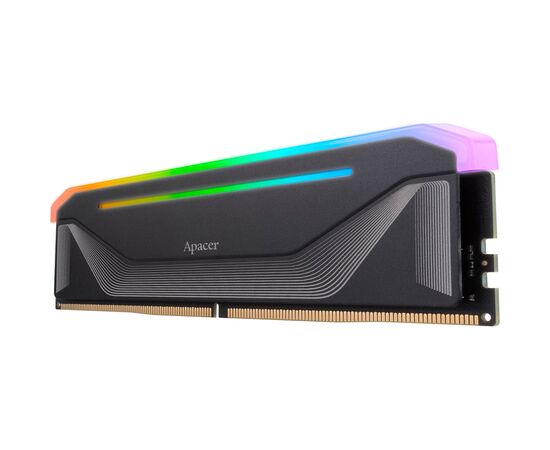 Модуль пам'яті для комп'ютера DDR5 32GB (2x16GB) 5200 MHz NOX RGB Black Apacer (AH5U32G52C522NBAA-2), зображення 2 Модуль пам'яті для комп'ютера DDR5 32GB (2x16GB) 5200 MHz NOX RGB Black Apacer (AH5U32G52C522NBAA-2), зображення 2