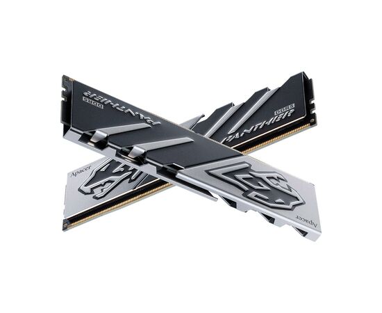 Модуль памяти для компьютера DDR5 32GB (2x16GB) 5200 MHz Panther Apacer (AH5U32G52C5227BAA-2), изображение 3 Модуль памяти для компьютера DDR5 32GB (2x16GB) 5200 MHz Panther Apacer (AH5U32G52C5227BAA-2), изображение 3