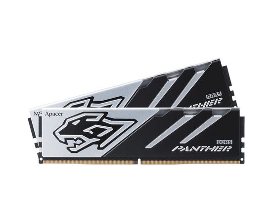 Модуль памяти для компьютера DDR5 32GB (2x16GB) 5200 MHz Panther Apacer (AH5U32G52C5227BAA-2), изображение 4 Модуль памяти для компьютера DDR5 32GB (2x16GB) 5200 MHz Panther Apacer (AH5U32G52C5227BAA-2), изображение 4