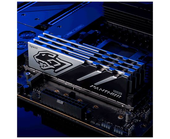 Модуль памяти для компьютера DDR5 32GB (2x16GB) 5200 MHz Panther Apacer (AH5U32G52C5227BAA-2), изображение 5 Модуль памяти для компьютера DDR5 32GB (2x16GB) 5200 MHz Panther Apacer (AH5U32G52C5227BAA-2), изображение 5